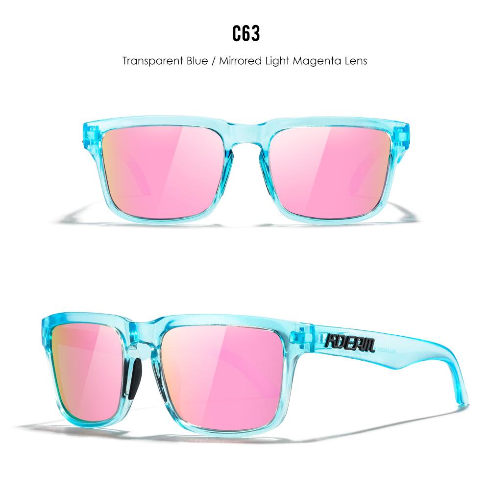 2026 New KDEAM Brand Design Fashion Polarized Sunglasses Women Shades Outdoor Activities Fishing Driving Golfing Male Glasses
