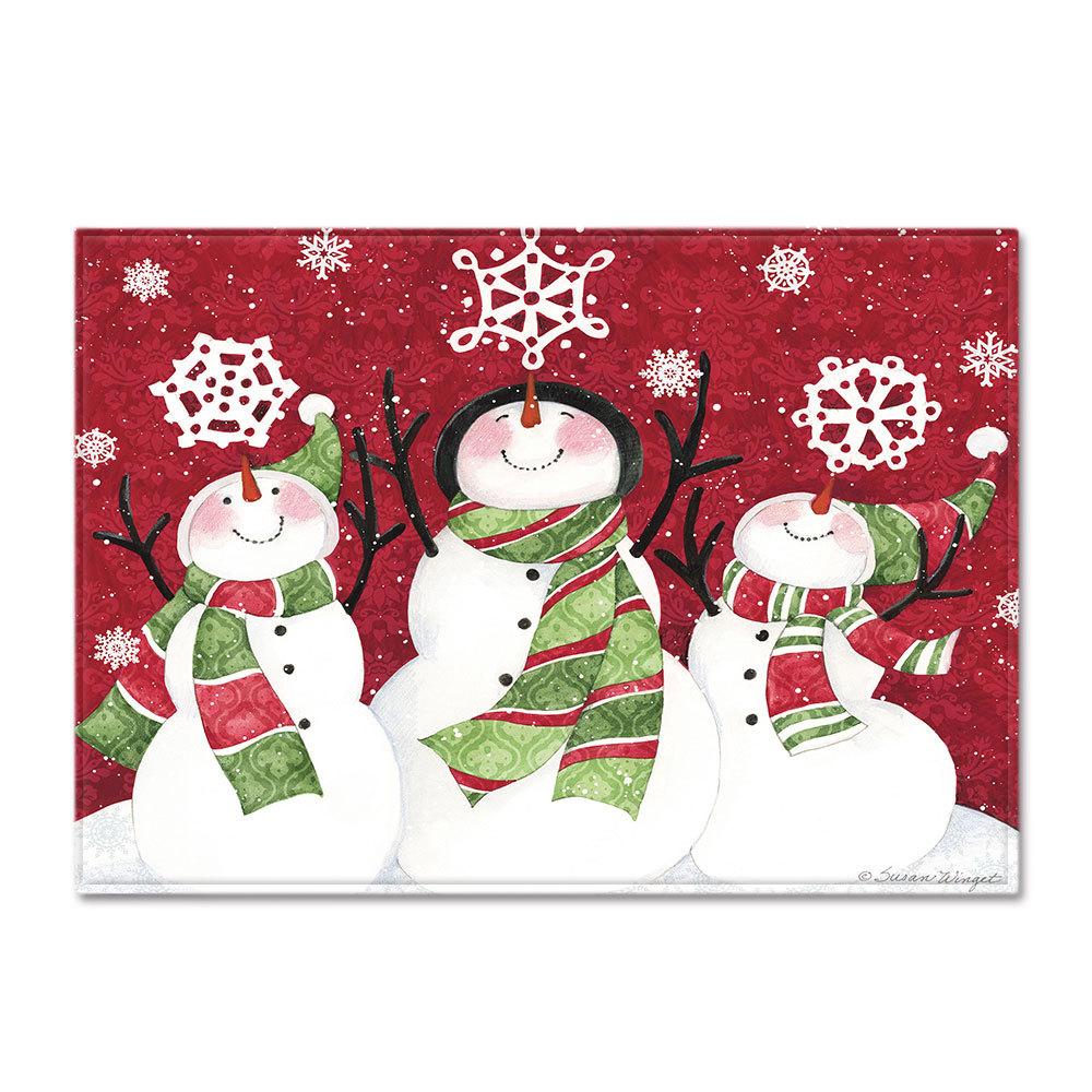 Christmas Living Room Floor Mat Bedroom Dining Room Carpet Carpet Doormat