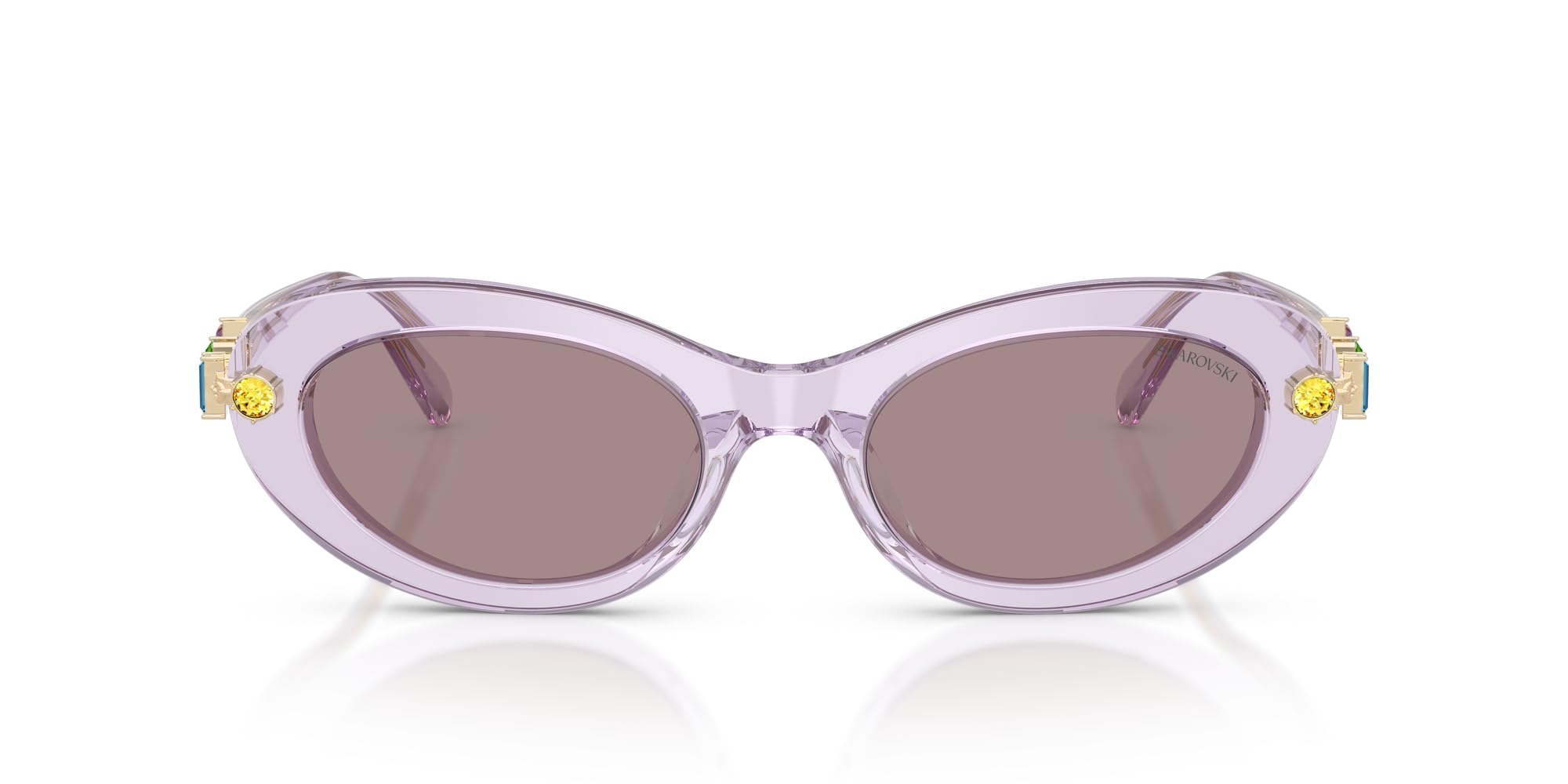 

Oakley Sunglasses Frame Color Transparent Lens 53mm Women s 0SK6042, (Front) Lilac, Color Violet,