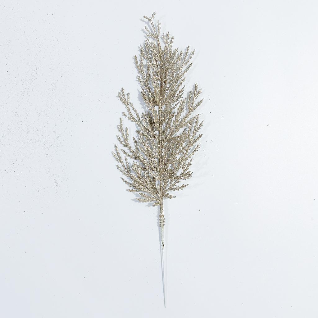 Ein einzelner künstlicher Tannenzweig aus Kunststoff, künstliche grüne Pflanze, Heimdekoration, DIY-Weihnachtskranz, Dekoration, Fotografie-Requisiten