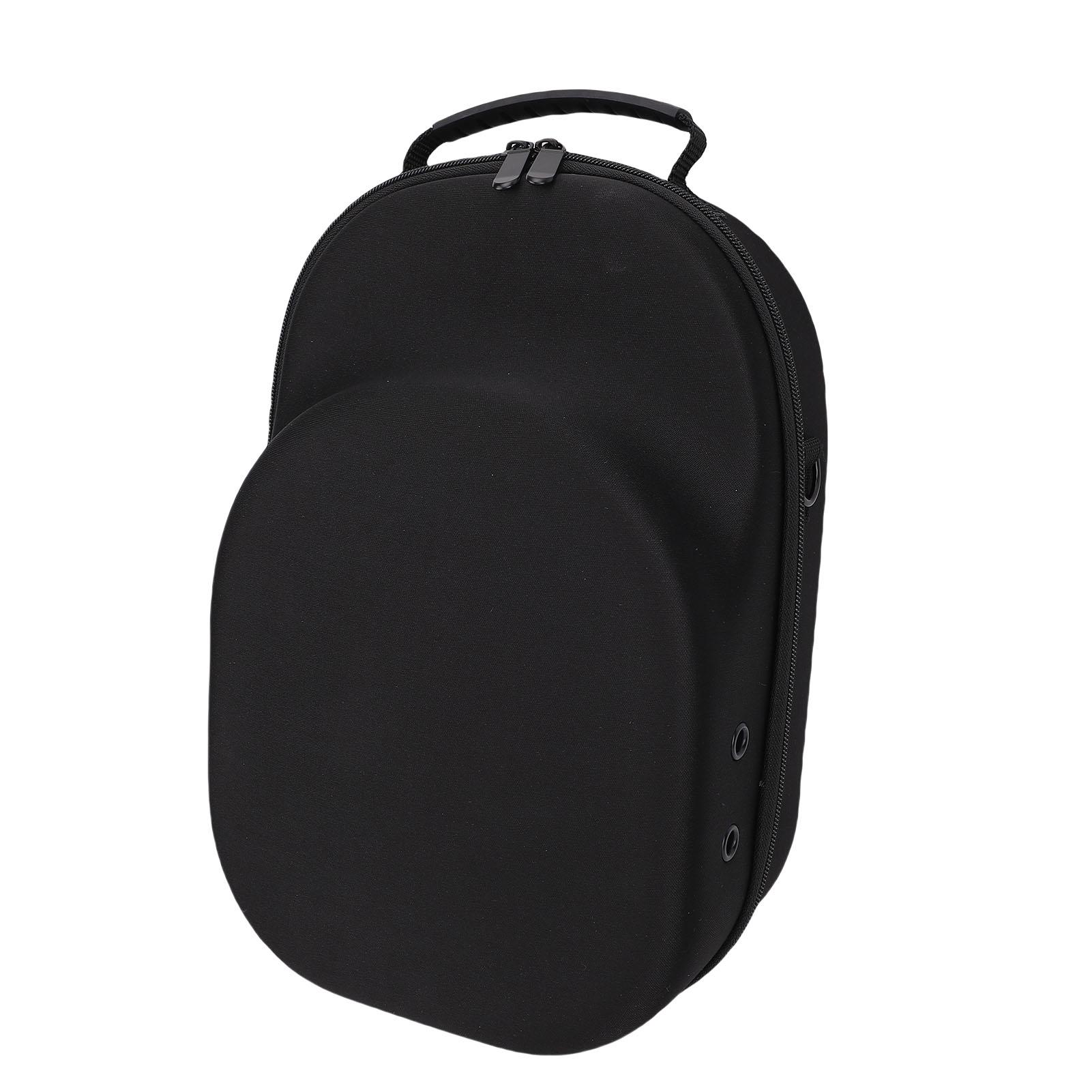 

Кейс для каски с ручкой для переноски, регулируемым плечевым ремнем, черный, из ЭВА, пылезащитный, брызгозащищенный