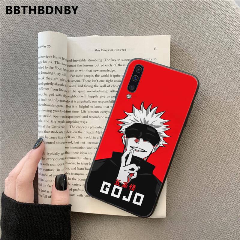 Jujutsu Kaisen Gojou Satoru Anime Handyhülle Für Samsung galaxy A S note 10 12 20 32 40 50 51 52 70 71 72 21 fe s ultra plus