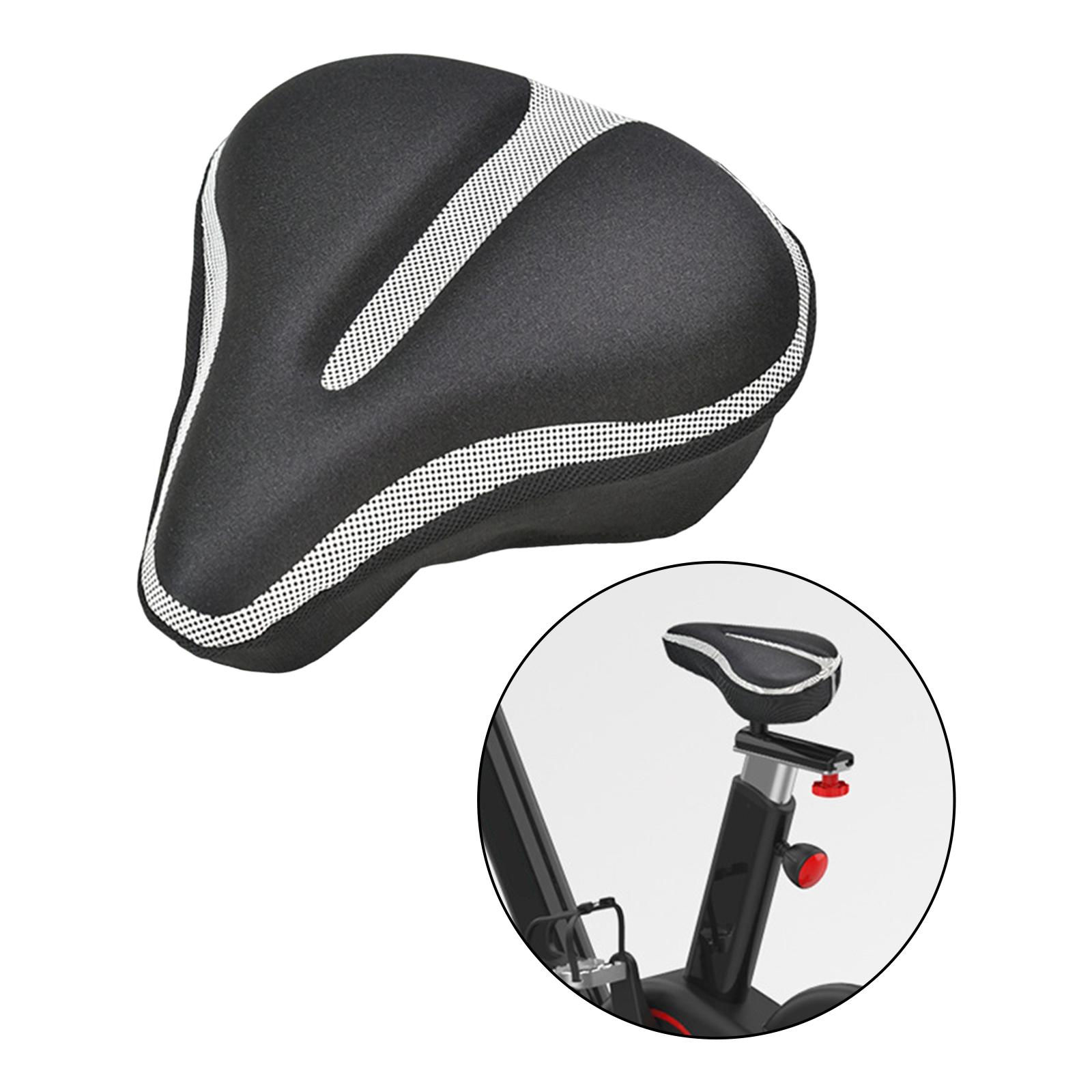 Bike Saddle Seat Shock Absorbing Wear Resistant Soft Padded Breathable Bike Seat for Cycling Accessories Road Bike Mountain Bike