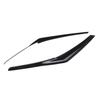 For 2018-2019 Toyota Camry Glossy Black Headlight Eyelid Eye Lid Cover Eyebrows