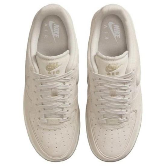 Nike Air Force 1 Low Top Skateboard Shoes Womens Beige HV4406-001