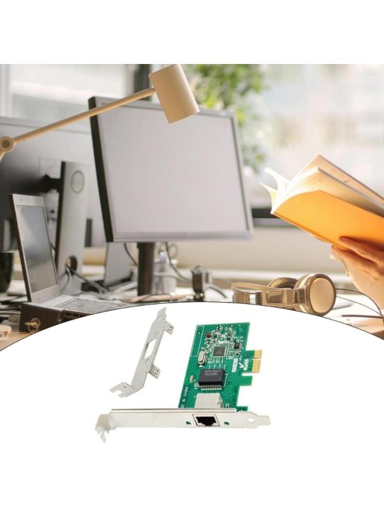 Gigabit PCIe Networking Card 1000M Ethernet Adapter with I210AT for Desktop and Server