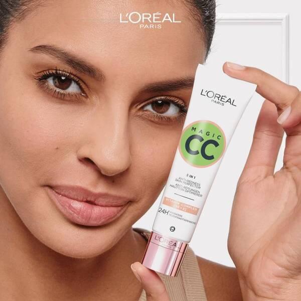 Loreal Cc Magic Crema Viso Anti-Rossore 30Ml