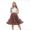 Adult Lolita Super Puffy Hexagonal Mesh Skirt Petticoat for Cosplay Dance