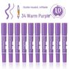 Snell 40-Color Double-Ended Oil-Based Marker Set for Children's Art and Professional Painting