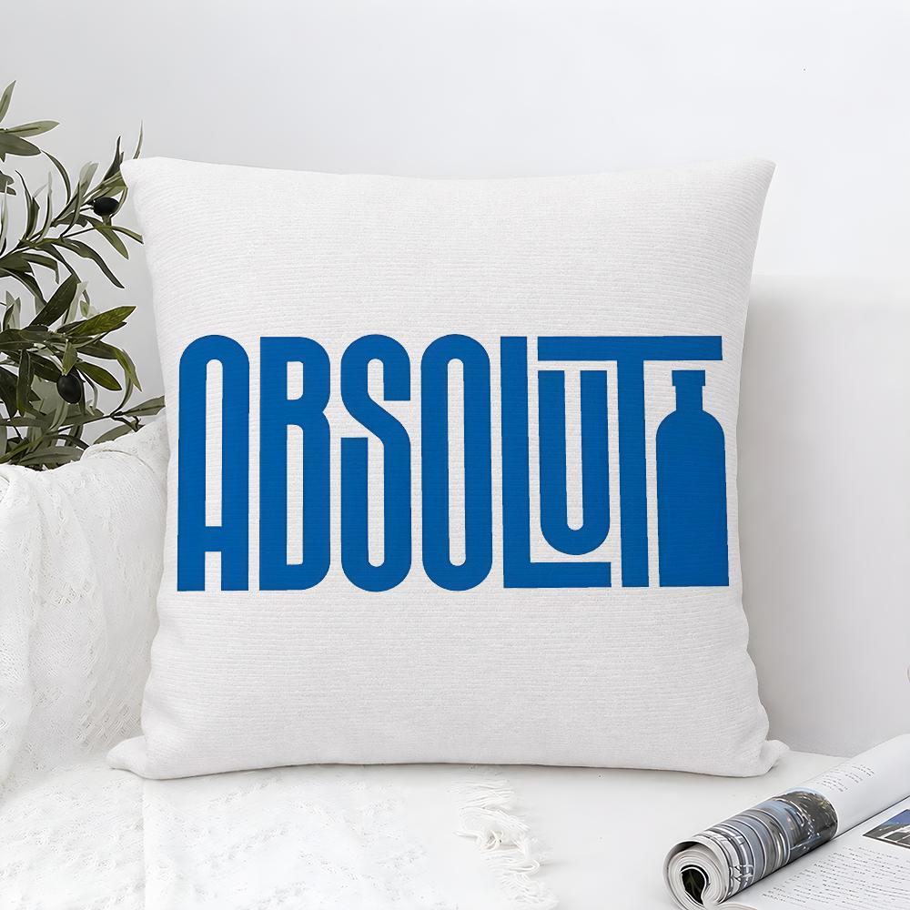 Vodka Aabsolut Swedish Cushion Cover Throw Pillow Soft Short Plush Cozy Durable Colorfast For Sofa Bedroom Home Decor Gift