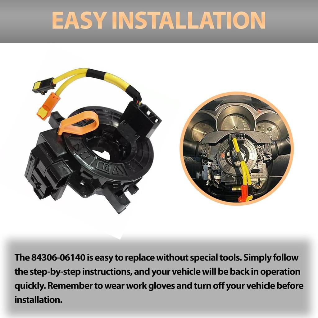 84306-06140 Compatible With Toyota Avalon Rav4 Tundra, 2009-2013 Corolla, 2008-2013 Highlande, 2005-2015 Tacoma, 2007-2011 Camry, Replacement Part