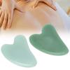  Sha Facial Tool Natural Jade Stone Guasha Massage Board for Face Relieve Tensions