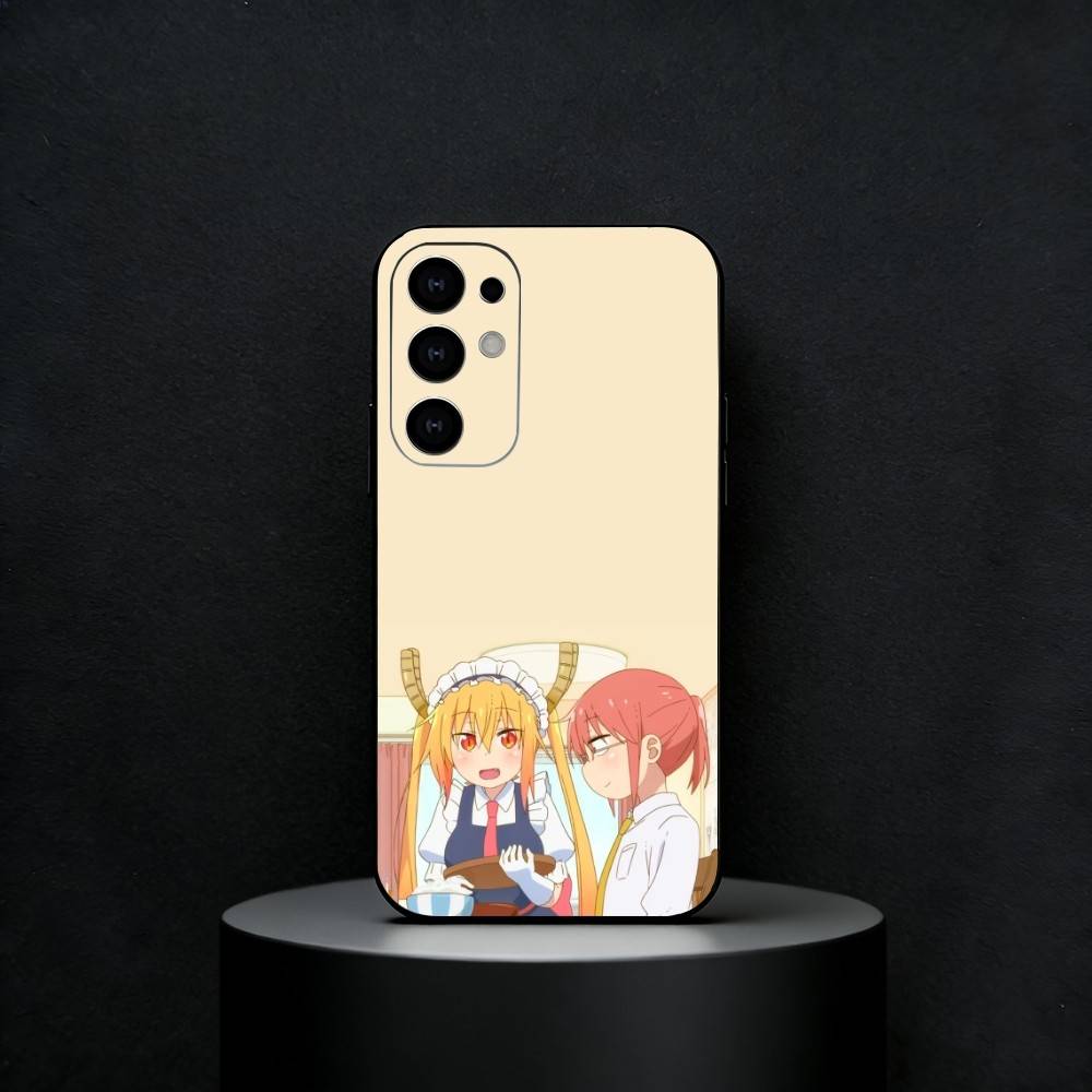 Чехол для телефона Miss K-Kobayashi D-Dragon Maid Для Samsung S25, S24, S23, S22, S21, S20, Plus, Fe, Lite, Другие Черный Чехол Samsung S20plus5G