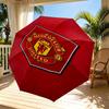 Football United F.C Print Automatic Open Close Umbrella, Portable Foldable Umbrella, for Outdoor Commute Camping Trip, Ideal Birthday Gift