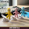 Fun Drift Skiing Man Statue Creative Car Center Console Decoration Office Desktop Statue Decor Ornaments Car Interior