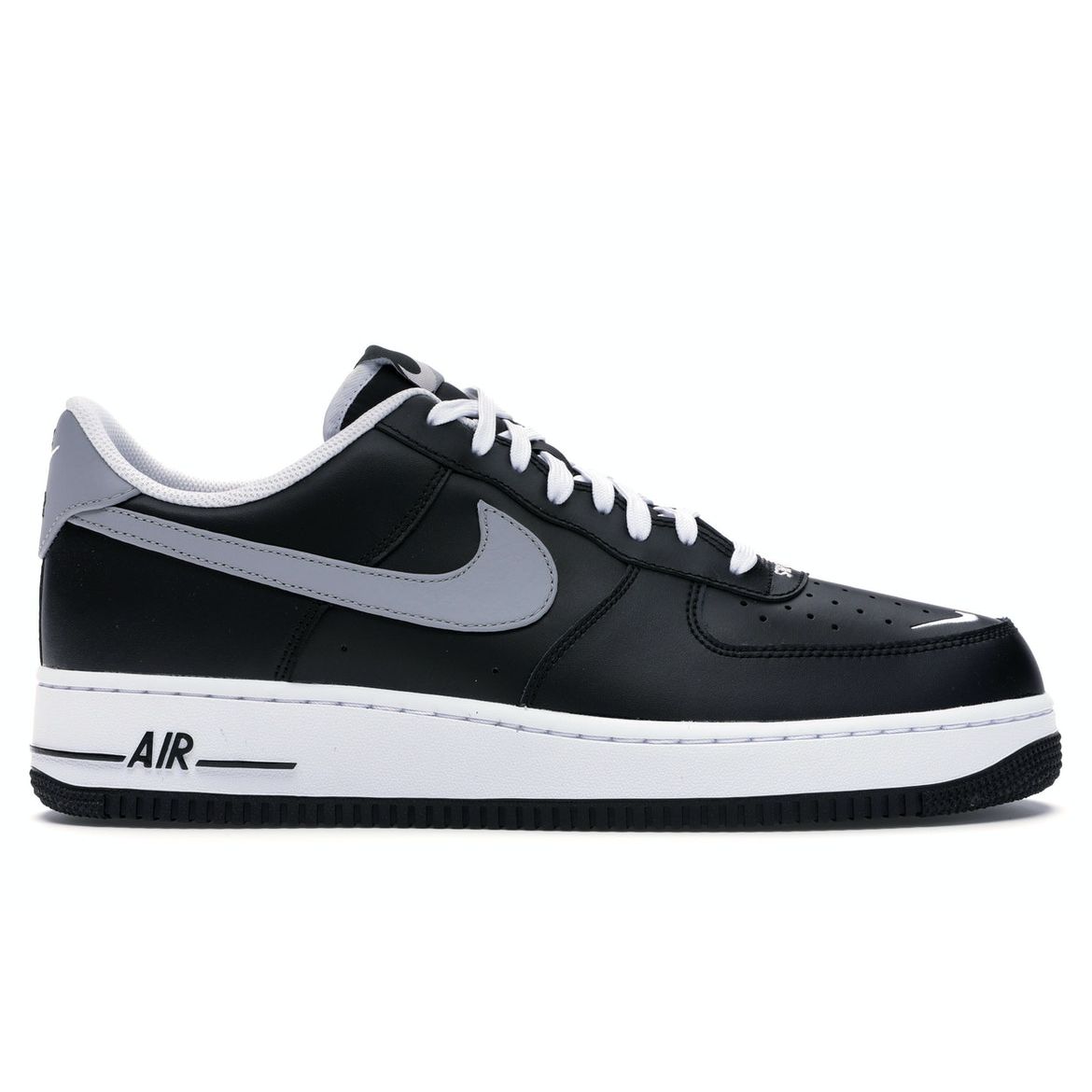 

Кроссовки унисекс Nike Air Force 1 07 LV8 Swoosh Черный Волко-Серый Белый CJ8731-001
