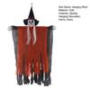 38" Halloween Hanging Witch Decoration, Spooky Scary Flying Skeleton Ghost for Outdoor, Indoor Haunted House Porch Yard Patio Decor