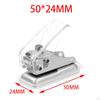 Hole Paper Punch for Cardboard Scrapbook with Closure Buckle Removable Waste Compartment Circle