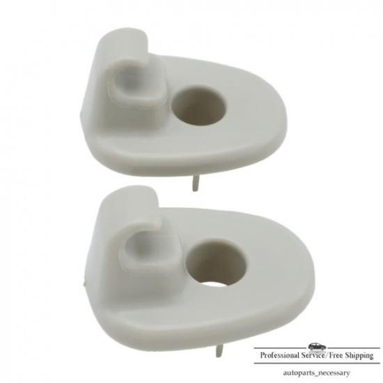 For Jeep Liberty Dodge Nitro Sun Visor Clip Set 1AR26DW1AA 2005-2012 2008-2012