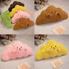 Cuscino Peluche Croissant Carino per Arredamento Camera da Letto Adolescenti
