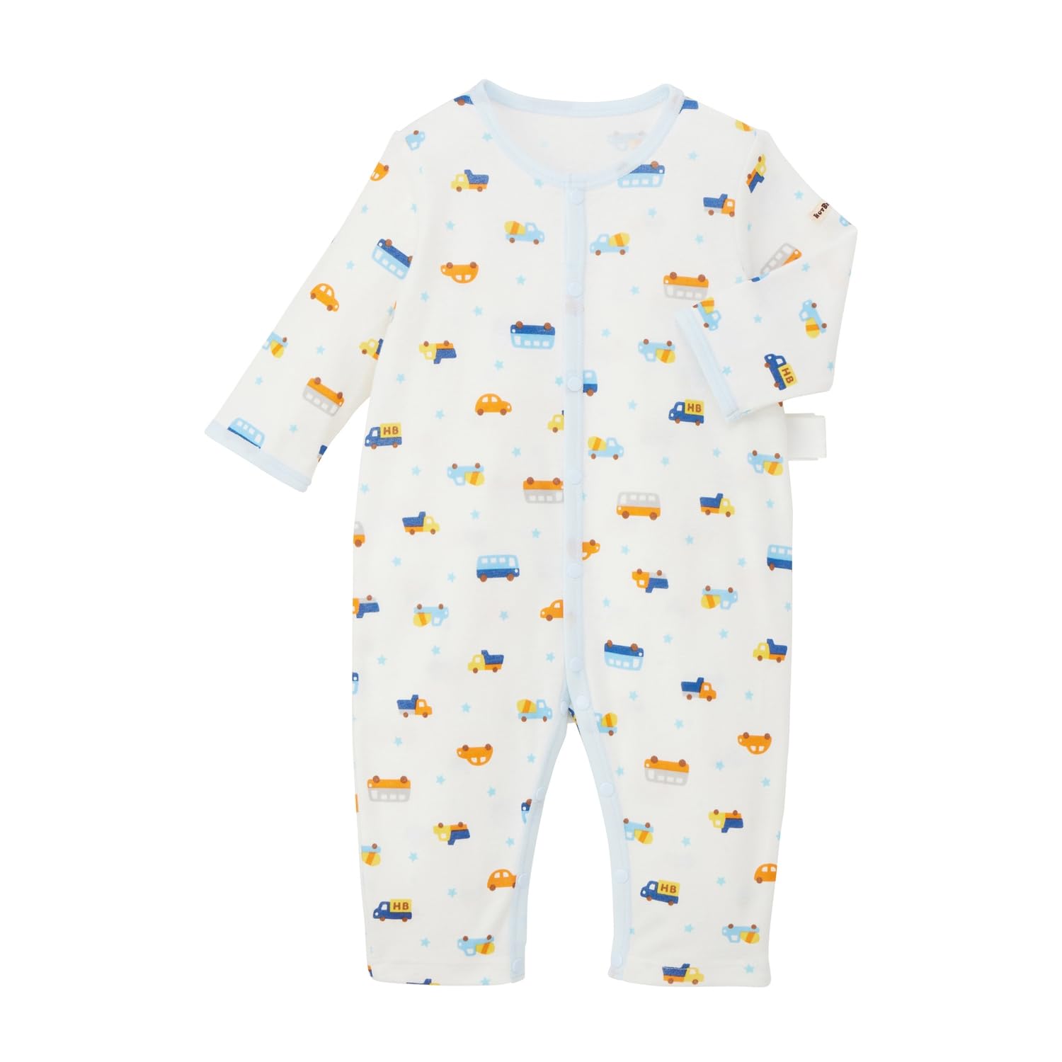 

Miki House Hot Biscuits Coverall Underwear, Boys and Girls, Baby Kids Clothing, Blue, 70cm, 70-2441-143