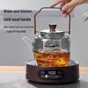 ZISIZ Heat-Resistant Glass Tea Kettle