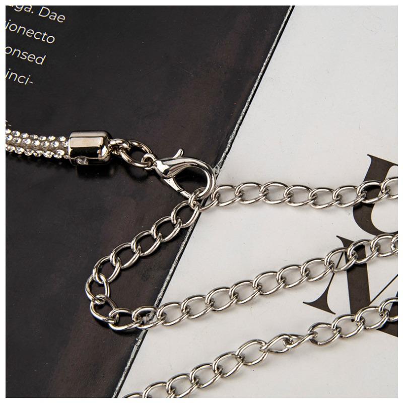 Waist chain - women's metal chain belt for dress, skirt, and sweater decoration