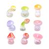 20pcs Miniature Resin Mushroom Figurines Elf Glow At Night Toy Fairy Garden Decoration DIY Home Decor Ornament Toy Gift