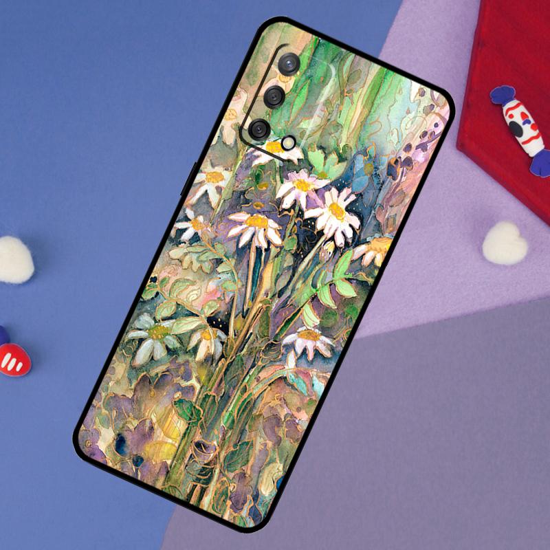 

Daisy Watercolor Case For Oppo A6 Pro A5 A18 A38 A58 A78 A98 A54 A74 A94 A17 A57 A80 A60 A40 A96 A76 A16 A15 OPPO A17