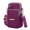 Zipper Phone Bag, Fashion Portable Nylon Coin Purse Versatile Small Shoulder Bag