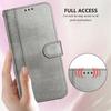 Luxury Simple Line Leather Case For TCL 50 Pro NxtPaper/40XL/30T (T603DL)/50 XL/TCL 501/60R Card Slots Magnetic Attraction Stand Shockproof Flip Cover