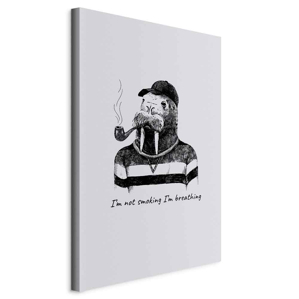Obraz - I'm Not Smoking. I'm Breathing (1-Częściowy) Pionowy