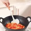 Wooden Handle Wok Spatula Spoon Silicone Cooking Spatula  Kitchen Tool Cooking Accessories