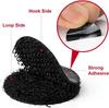 Adhesive Tape Household Use Touches Fastener Black Pad Fixed Patch Double Sided Mat Grip Strap Self-adhesive DIY Apparel