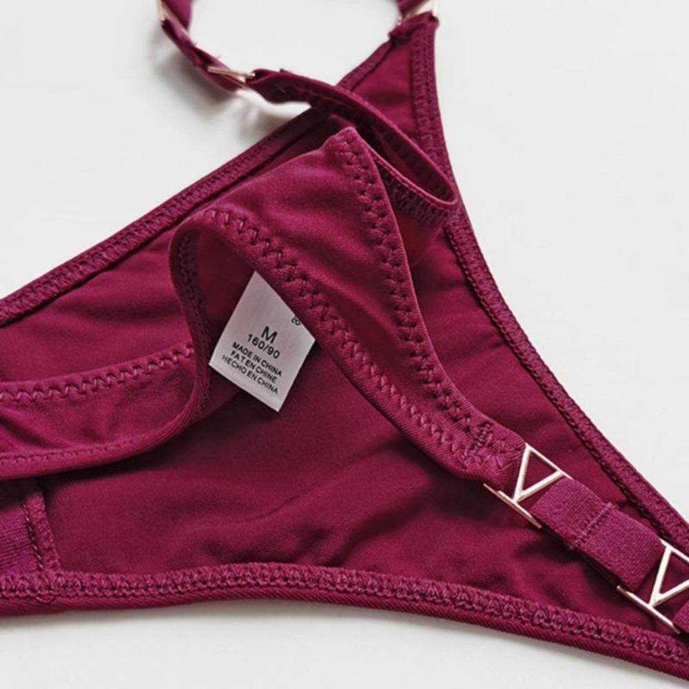 Damskie stringi list miłosny dżetów pas stringi moda Low-Rise Tanga szorty figi Sexy T-back String koronkowa bielizna