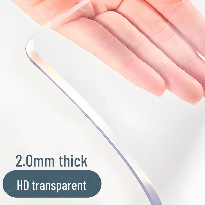 Children's Waterproof Desk Mat - Transparent Study Table Protector