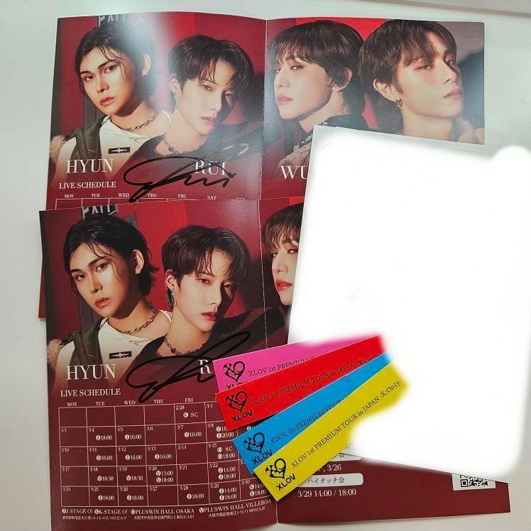 

[Б/У] XLOV Louis RISING STAR Сольный Автографированный Буклет