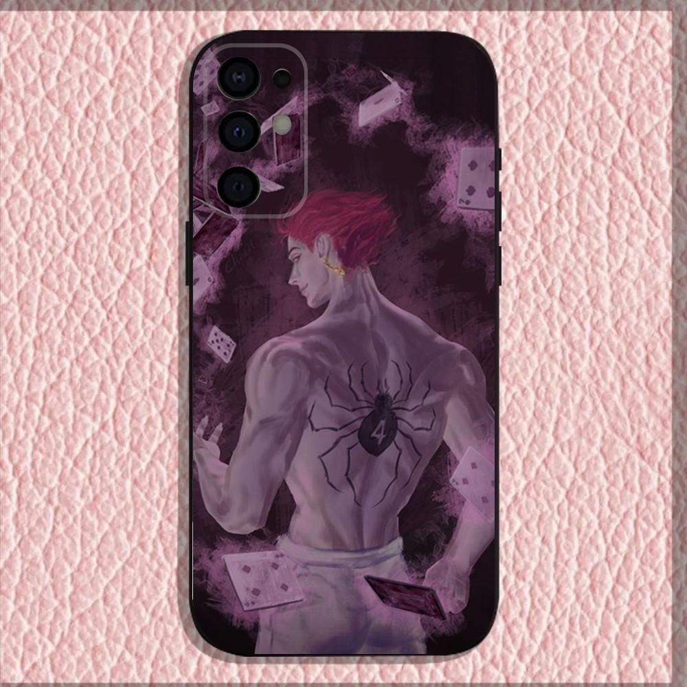 Anime H-Hisoka M-Morow Phone Case For Samsung S25,S24,S21,S22,S23,S30,Ultra,S20,Plus,Fe,Lite,Note,10,9,5G Black Cover