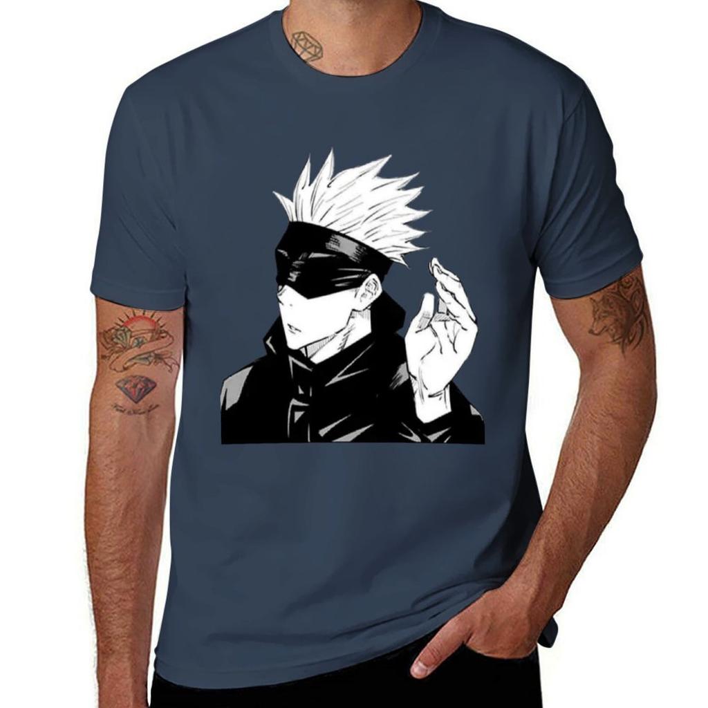 Gojo T-Shirt Halloween Lässiges T-Shirt