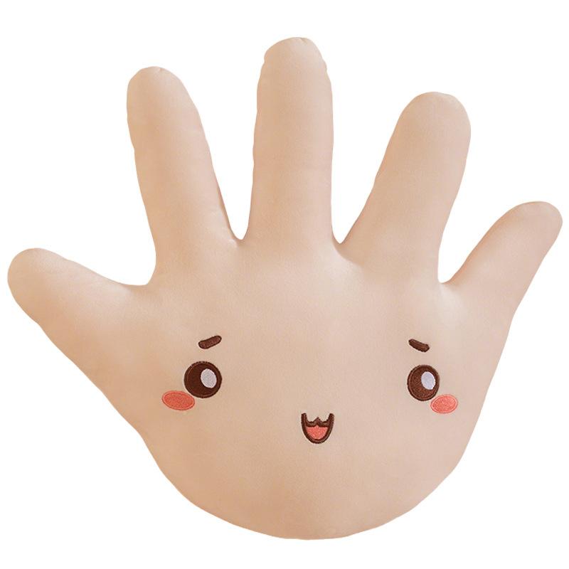 Creative Palm Pillow Plush Toy Small Hand Doll Kindergarten Baby Performance Props Children'S Soothing Ragdoll