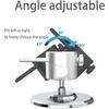 A03F-Mini Hobby Vise CNC Aluminum Alloy 50Mm Clamping Width 360° Swivel Adjustable Pin Vise