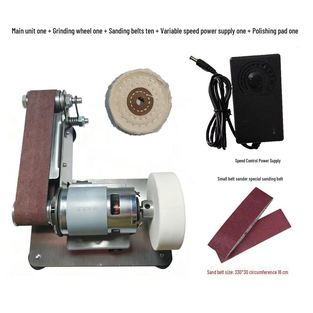 Waterproof Electric Knife Sharpener with Water-Cooling Blade and Grinding Belt System