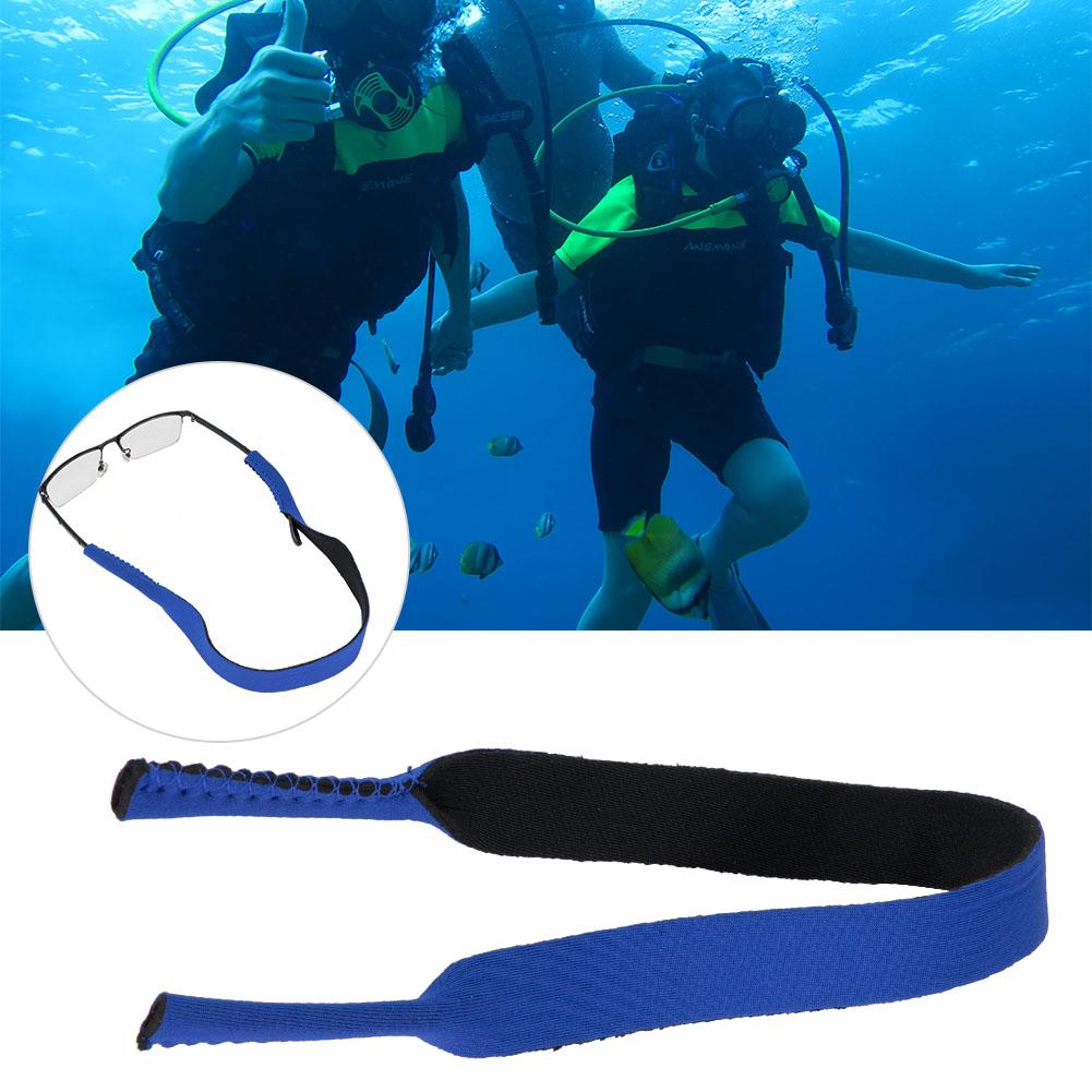 5 Pcs Sports Glasses Elastic Neck Strap Band Cord Chain Holder Lanyard for Eyeglasses(blue)