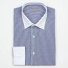 Blue Long Sleeve Slim Fit Shirt Cdhq1p1113b0