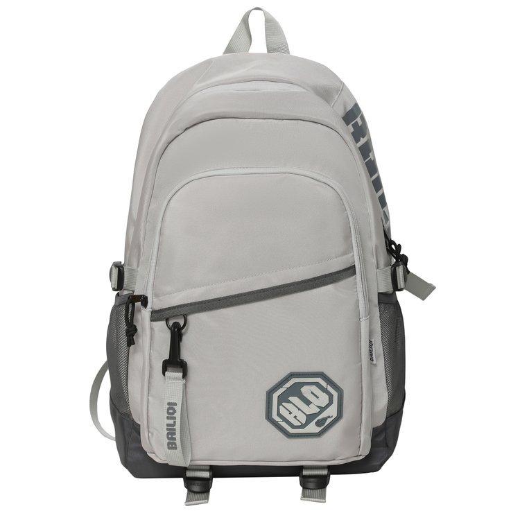 

Большая вместимость школьного рюкзака для школьников, компьютерный рюкзак для путешествий серый