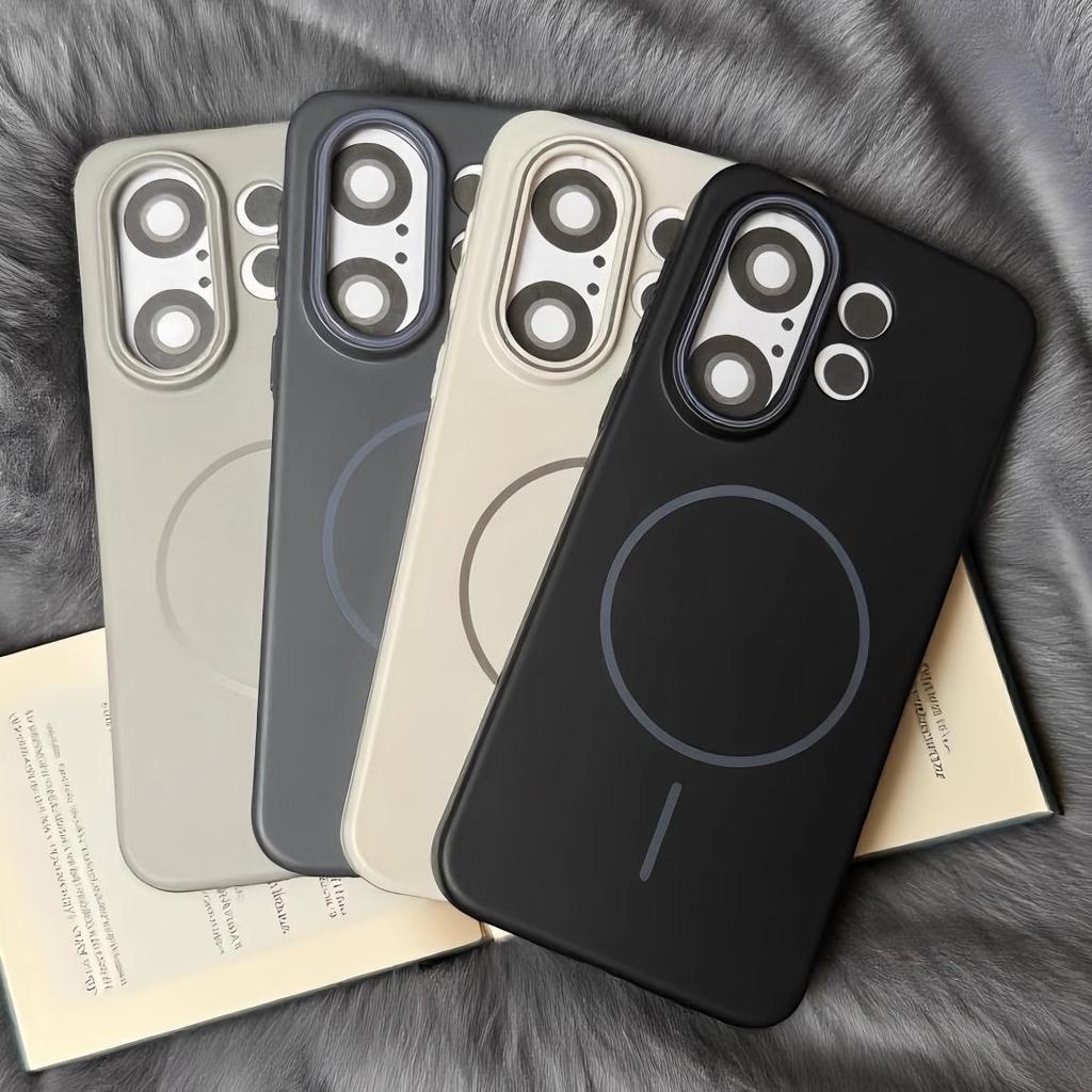 Für VIVO X200 FE Hülle Einfache Und Weiche Magnetische PC Hautfreundliche Und Sturzsichere Hülle Für VIVO S30 Pro Mini Funda