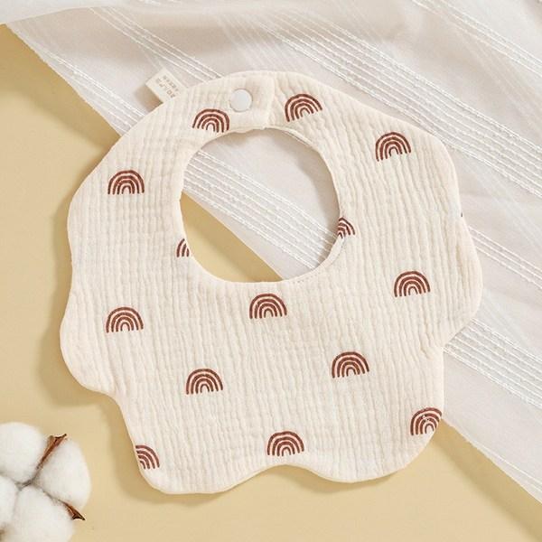 Sumer Baby's Four Seasons 6vrstvý šátek Yoruga Bibs Rolling Bib, korejské výrobky pro miminka