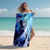 1pc Genshin Impact1 Beach Towel, Comfortable and Thick, and Swimming/Bath/Picnic/Camping Towel, Suitable for Seaside Beaches