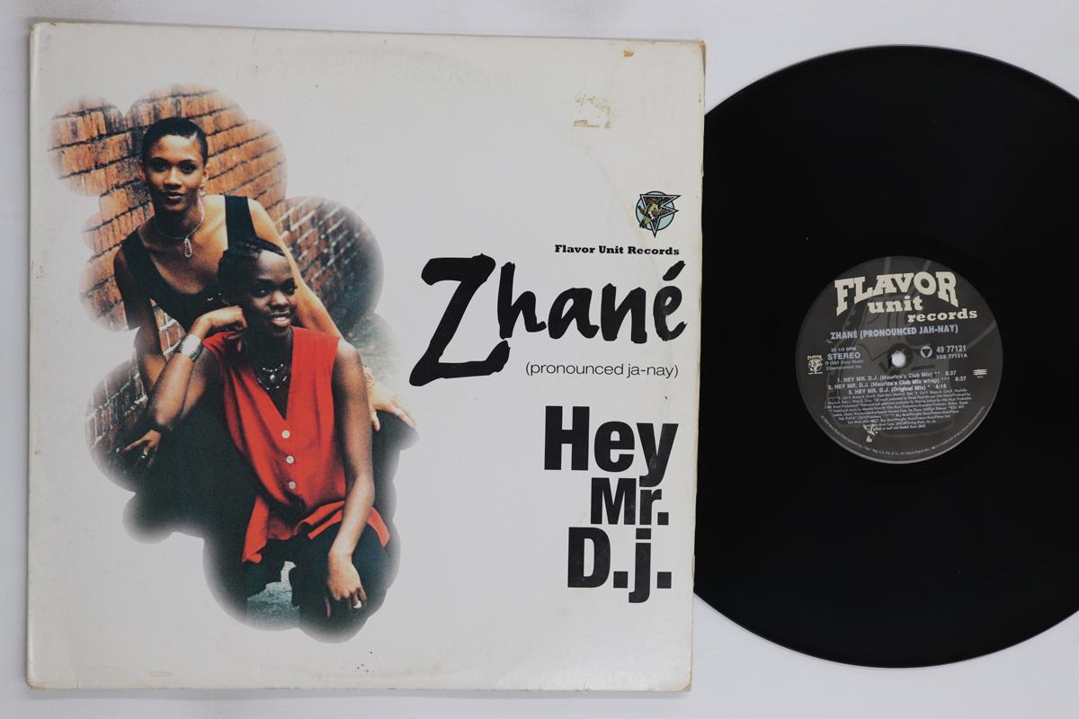 

12inch Record ZHANE Hey Mr. D.j. 4977121 FLAVOR UNIT 1993 US Rap HipHopRB Used