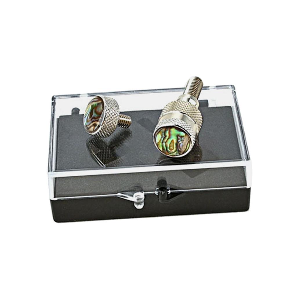 2x Śruby Regulacyjne Szyjki Saksofonu Instrument Dęty Drewniany Część Zamienna Śruba do Szyjki Zakrzywionej Popraw Dźwięk Saksofon Sopranowy dla Profesjonalistów